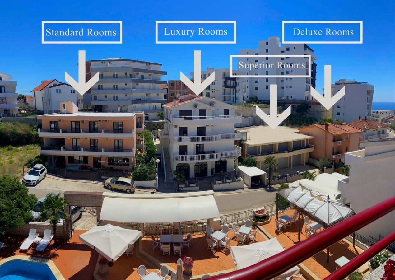 Hotel Kleopatra Ulcinj Bagian luar foto